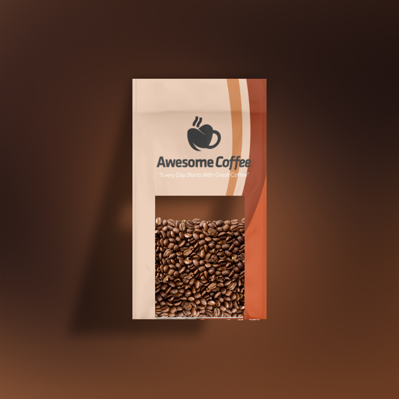 Bag of Awesome Coffee fresh roasted beans